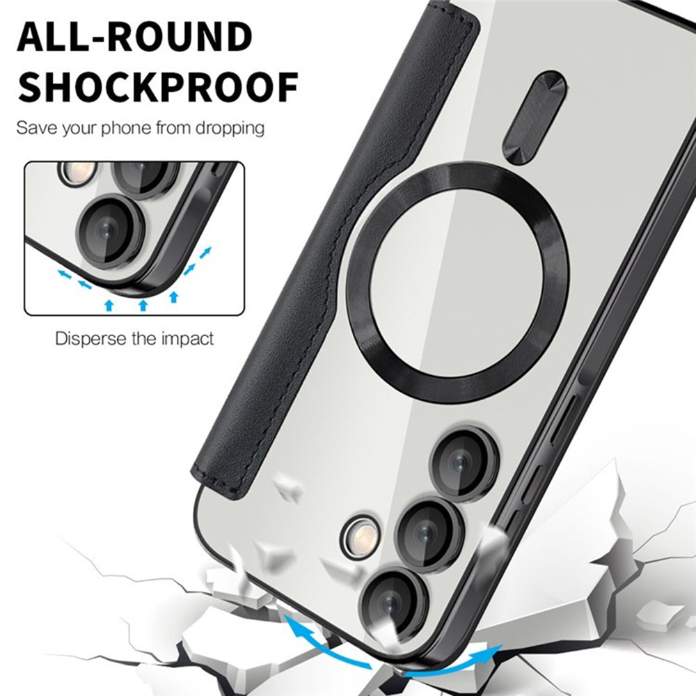 Techsuit - SmartMag Book Case - Galaxy A55 5G - Black