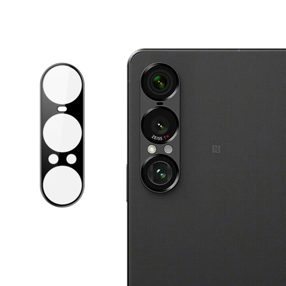 Techsuit - Full Camera Glass - Sony Xperia 1 VII - Black