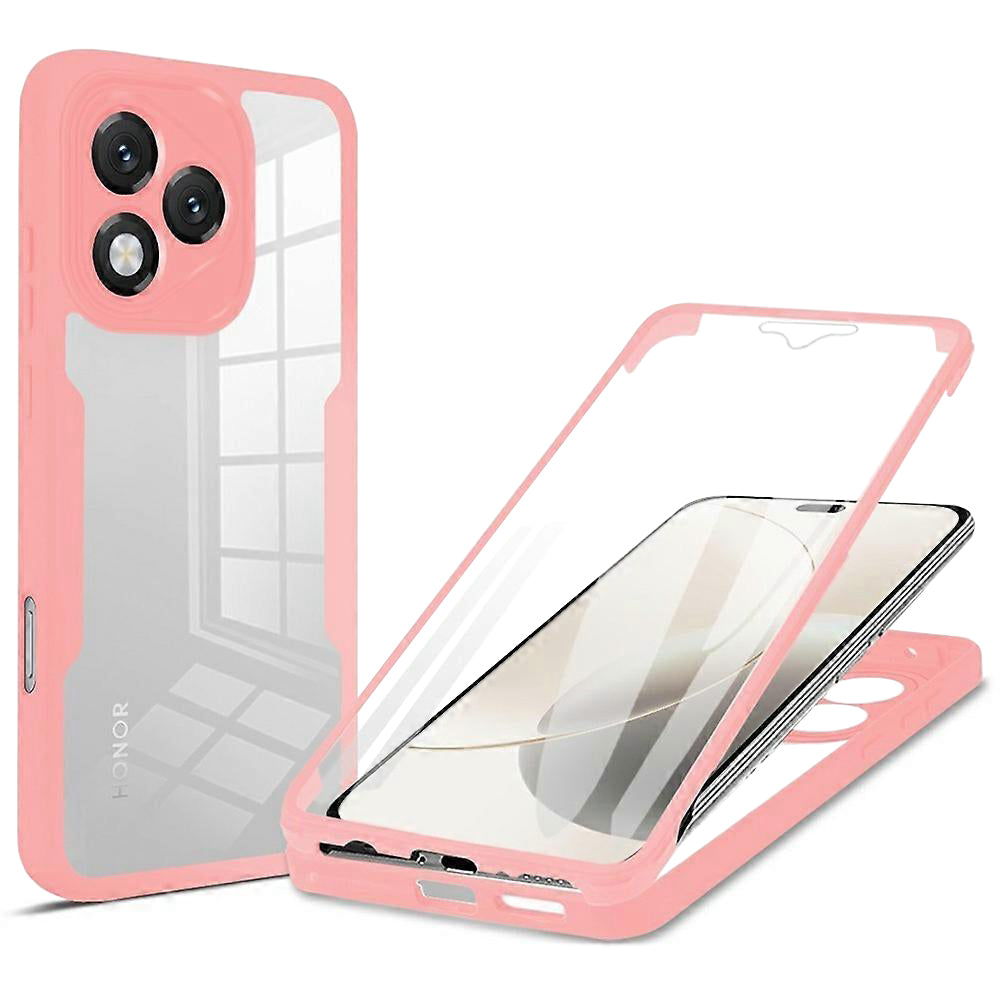 Techsuit - ColorVerse 360 Series + Screen Protector - Honor 400 Lite - Pink