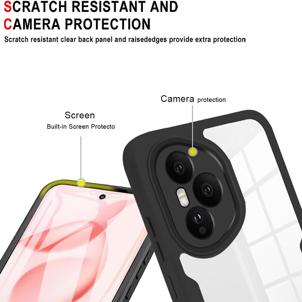 Techsuit - ColorVerse 360 Series + Screen Protector - Honor 400 Pro - Pink