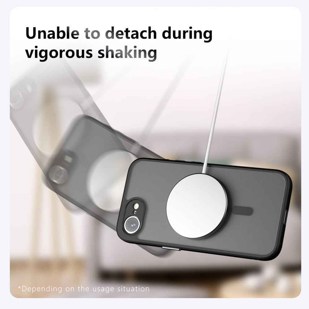 Techsuit - PureFrost MagSafe - Oppo Reno12 F 4G / Reno12 F 5G / Reno12 FS 4G / Reno12 FS 5G - Frosted Black