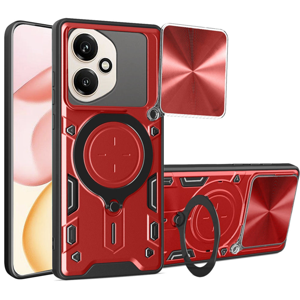 Techsuit - CamGuard Pro - Honor 400 - Red