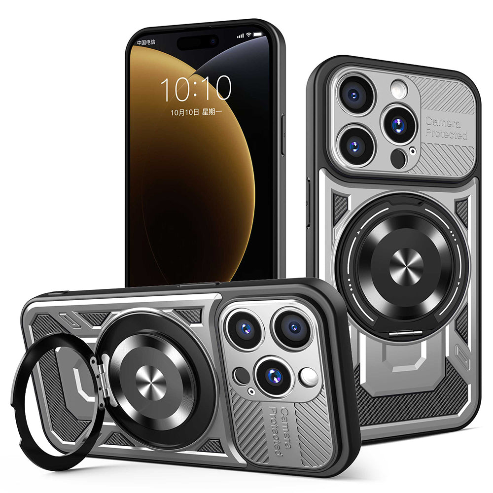 Techsuit - RuggedCam - iPhone 15 Pro - Gray