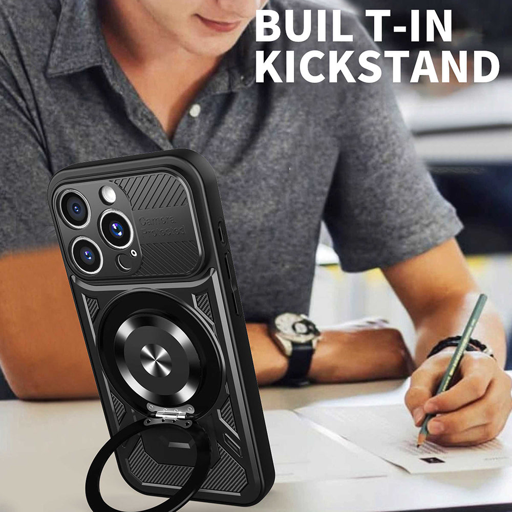 Techsuit - RuggedCam - iPhone 15 Pro Max - Black