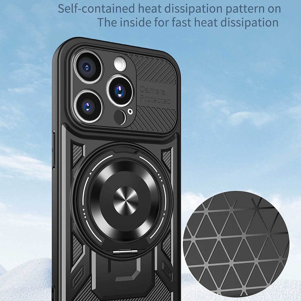 Techsuit - RuggedCam - iPhone 15 Pro Max - Blue