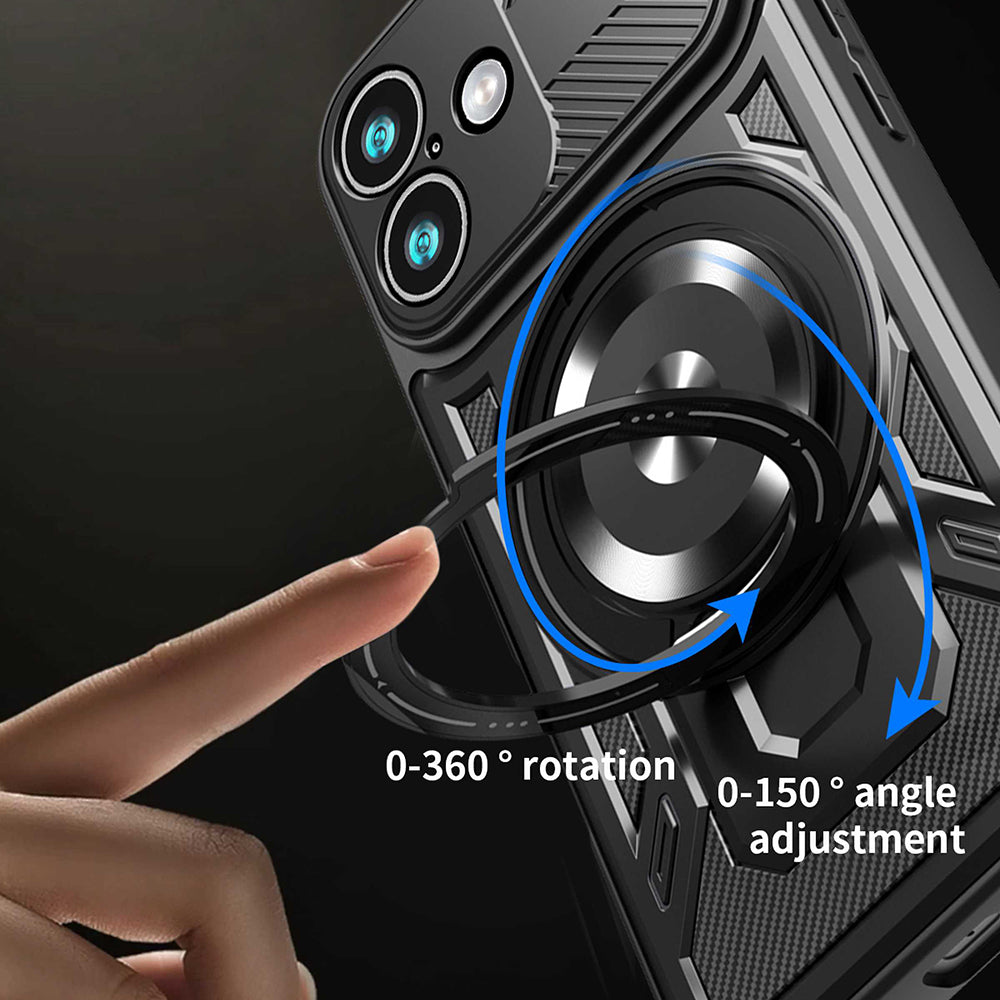 Techsuit - RuggedCam - iPhone 17 - Black