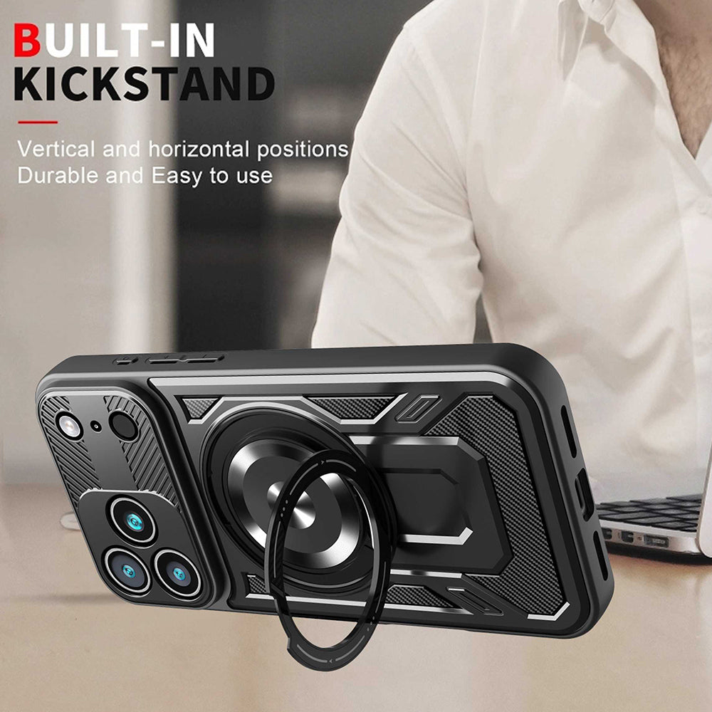 Techsuit - RuggedCam - iPhone 17 Pro - Black