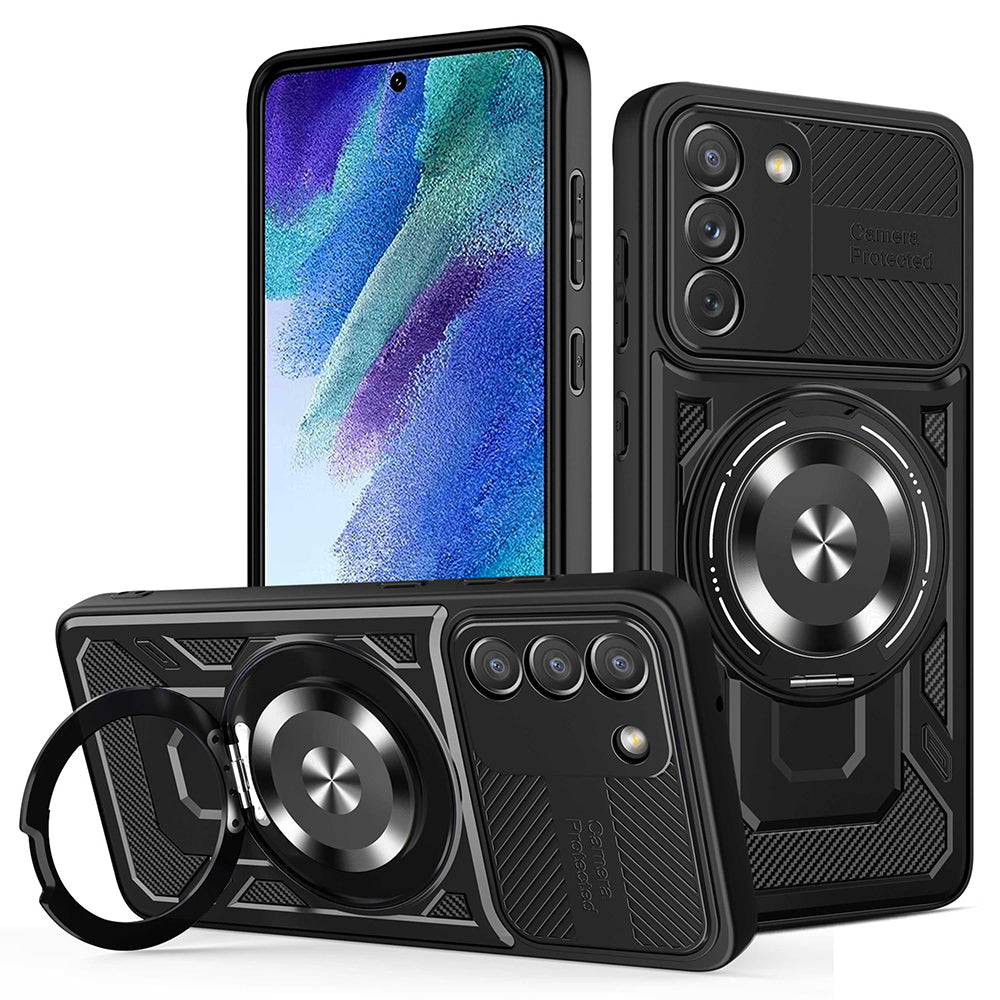 Techsuit - RuggedCam - Samsung Galaxy S21 FE 5G - Black