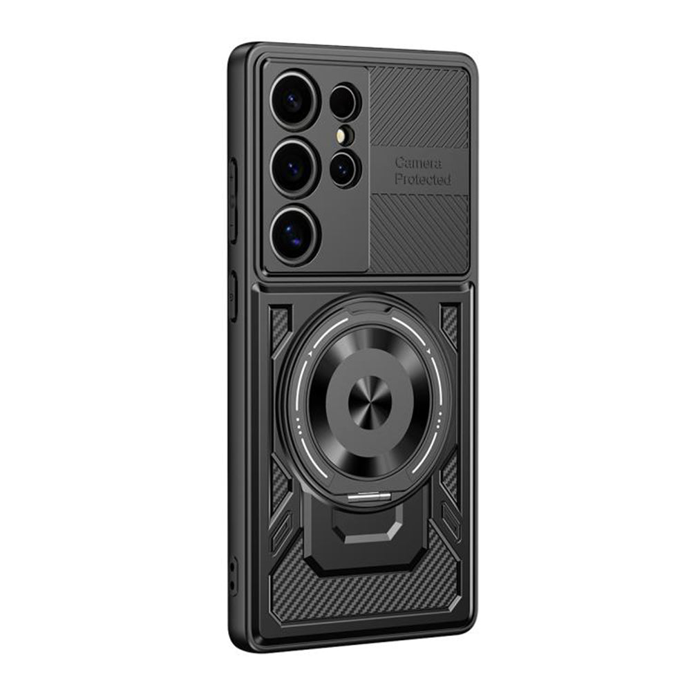 Techsuit - RuggedCam - Galaxy S22 Ultra 5G - Black