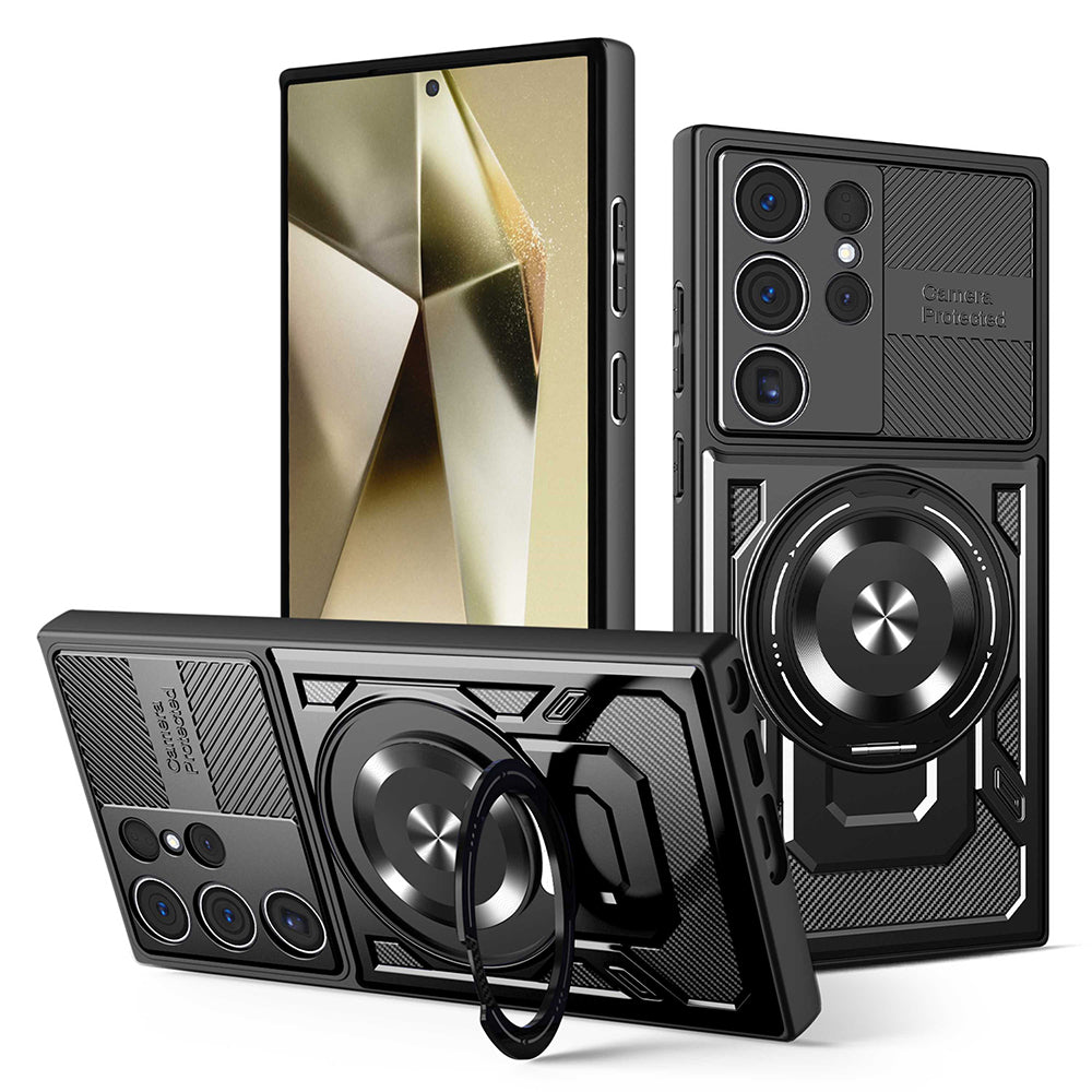 Techsuit - RuggedCam - Samsung Galaxy S24 Ultra - Black