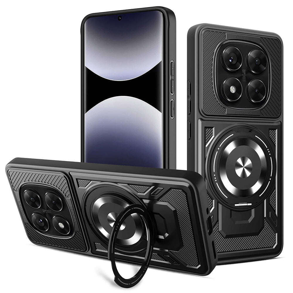 Techsuit - RuggedCam - Xiaomi Redmi Note 14 Pro 5G / Note 14 Pro+ 5G / Poco X7 - Black