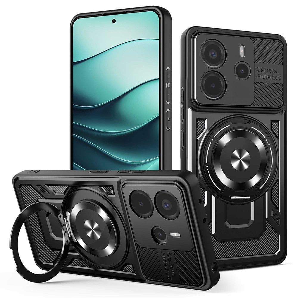 Techsuit - RuggedCam - Xiaomi Redmi Note 14 4G (Regional) - Black
