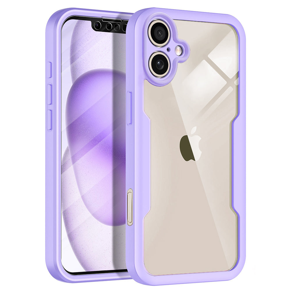 Techsuit - ColorVerse 360 Series + Screen Protector - iPhone 17 - Purple
