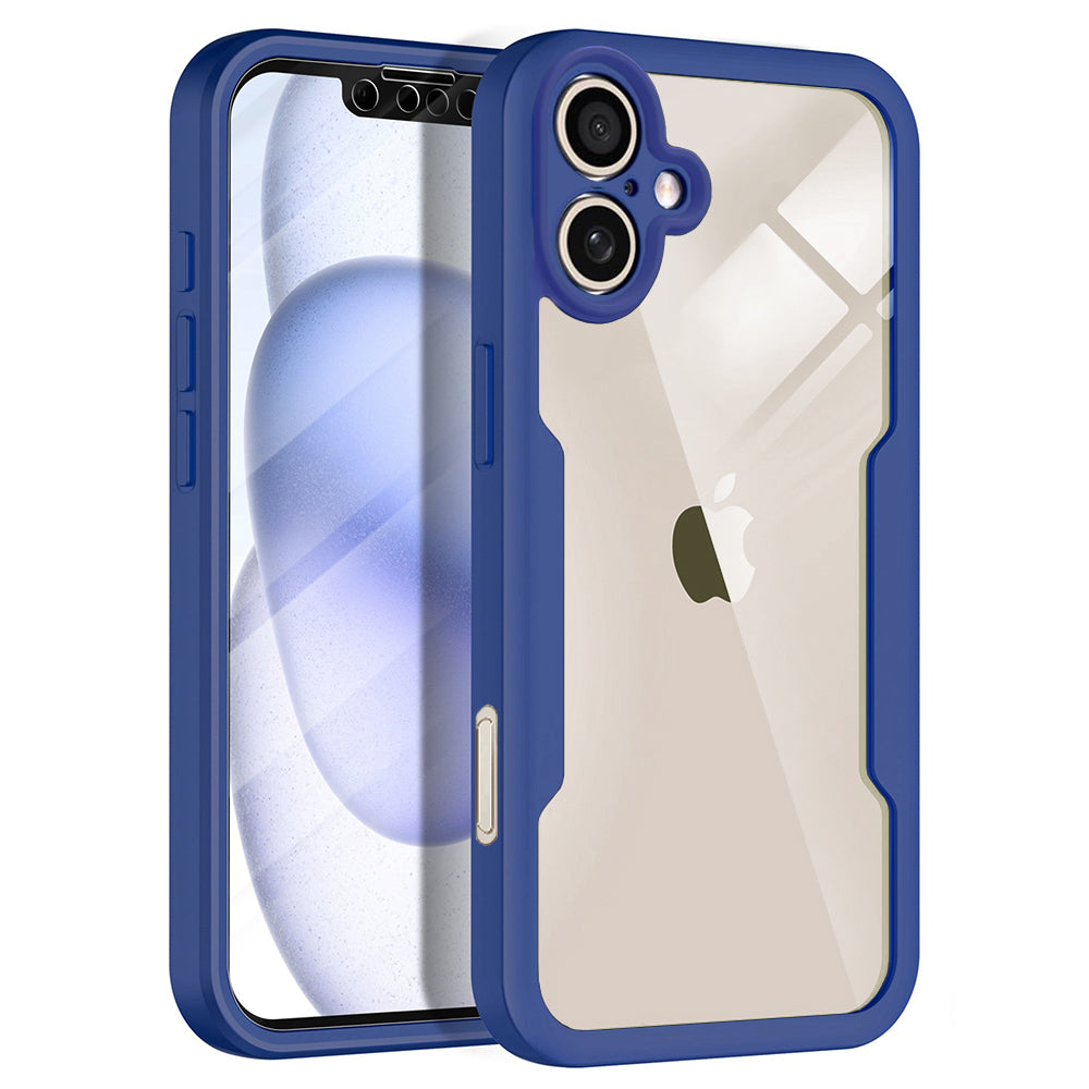 Techsuit - ColorVerse 360 Series + Screen Protector - iPhone 17 - Blue