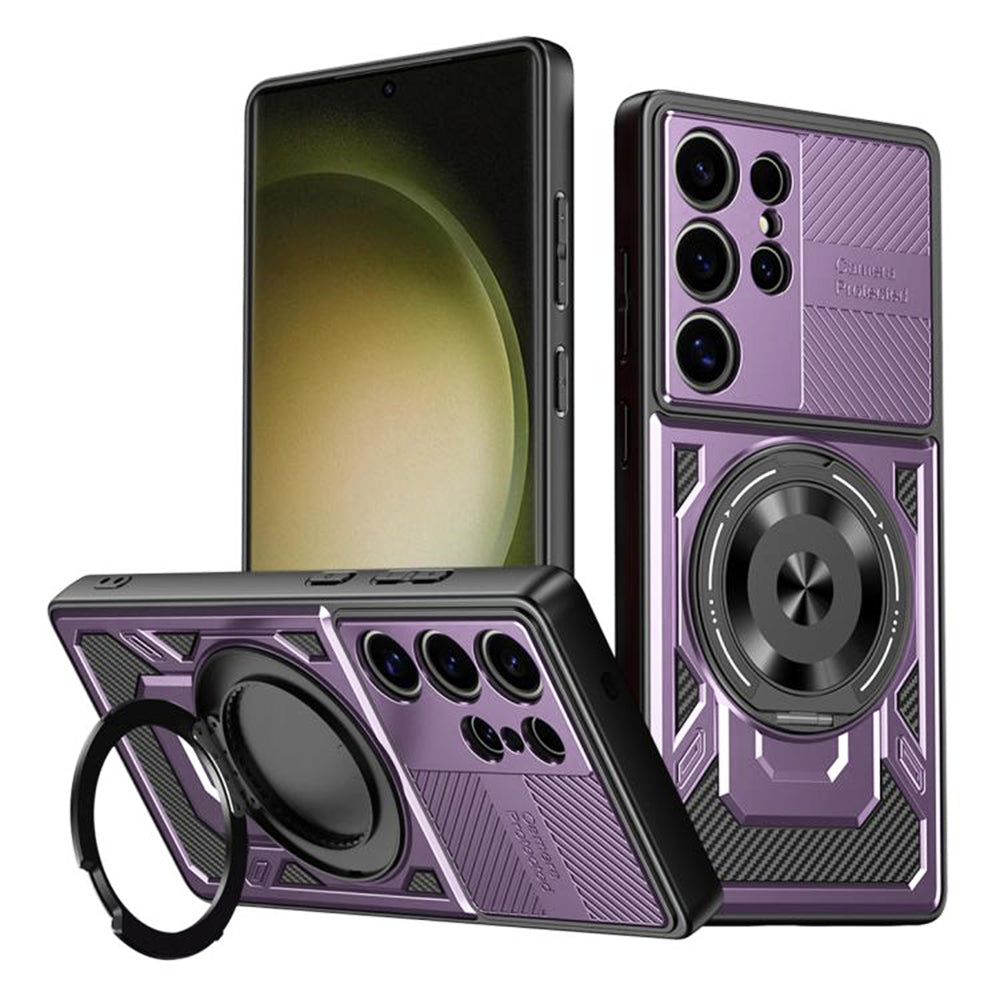 Techsuit - RuggedCam - Samsung Galaxy S23 Ultra - Purple