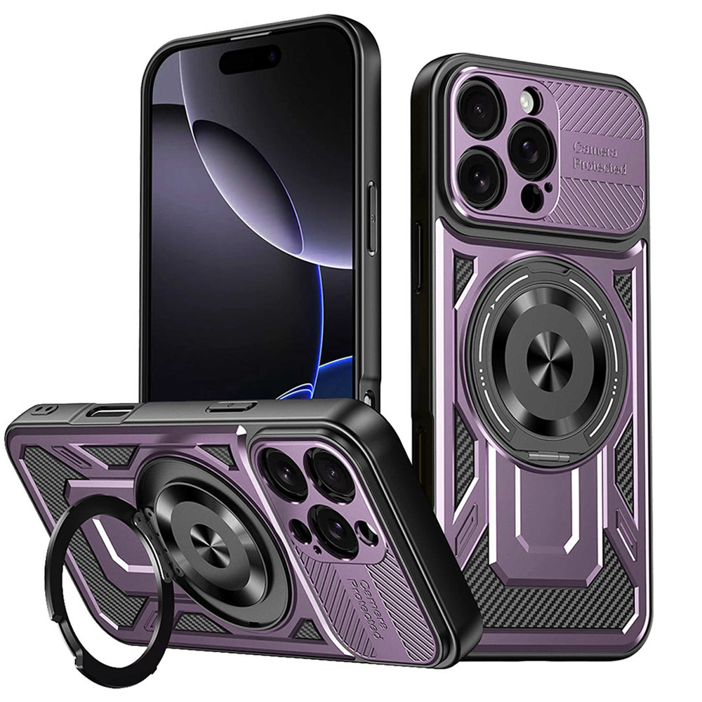 Techsuit - RuggedCam - iPhone 16 Pro Max - Purple