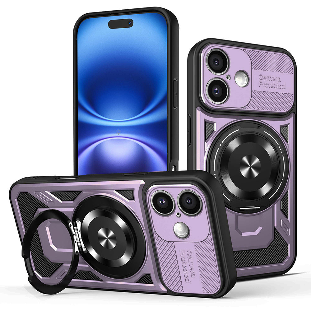 Techsuit - RuggedCam - iPhone 16 Plus - Purple