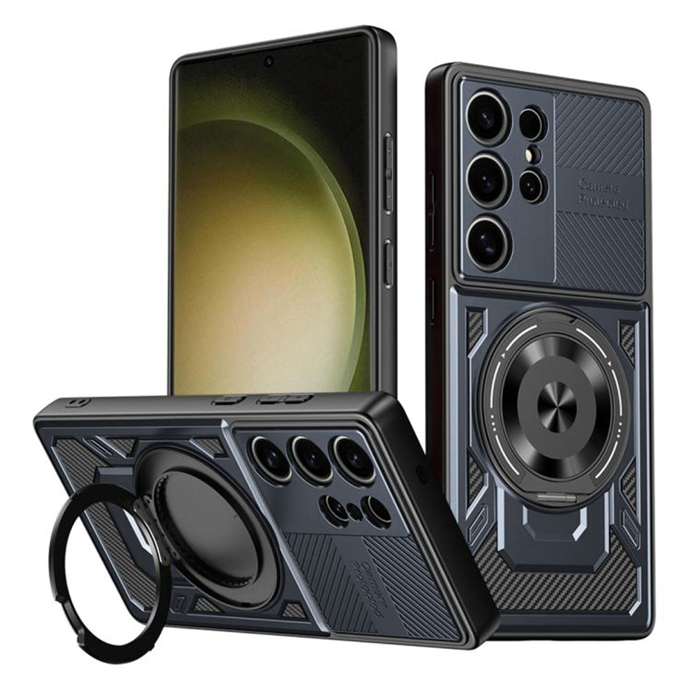 Techsuit - RuggedCam - Samsung Galaxy S23 Ultra - Blue