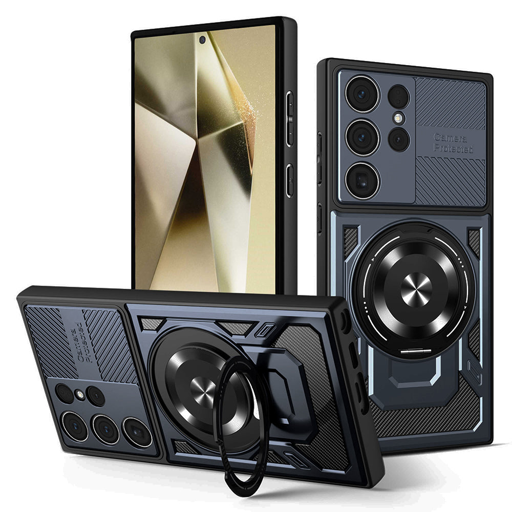 Techsuit - RuggedCam - Samsung Galaxy S24 Ultra - Blue