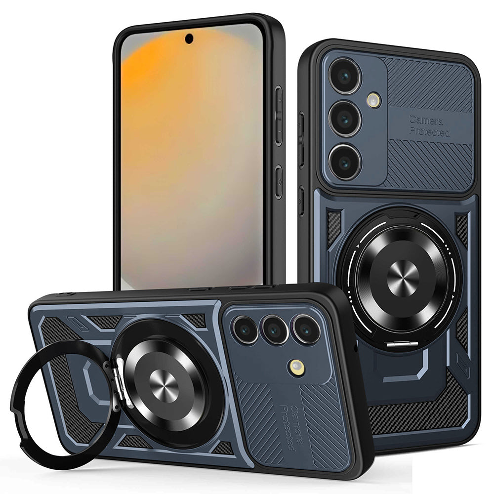 Techsuit - RuggedCam - Samsung Galaxy S24 FE - Blue