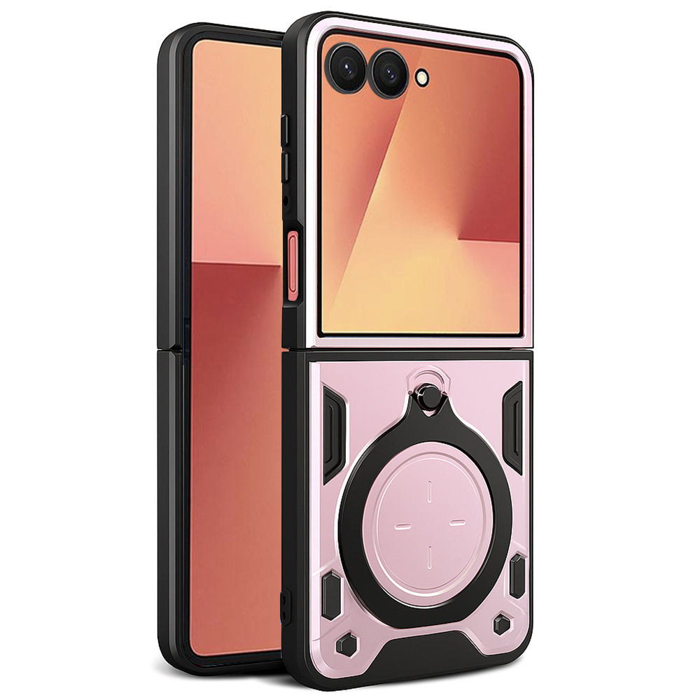 Techsuit - CamGuard Pro - Samsung Galaxy Z Flip7 - Rose Gold
