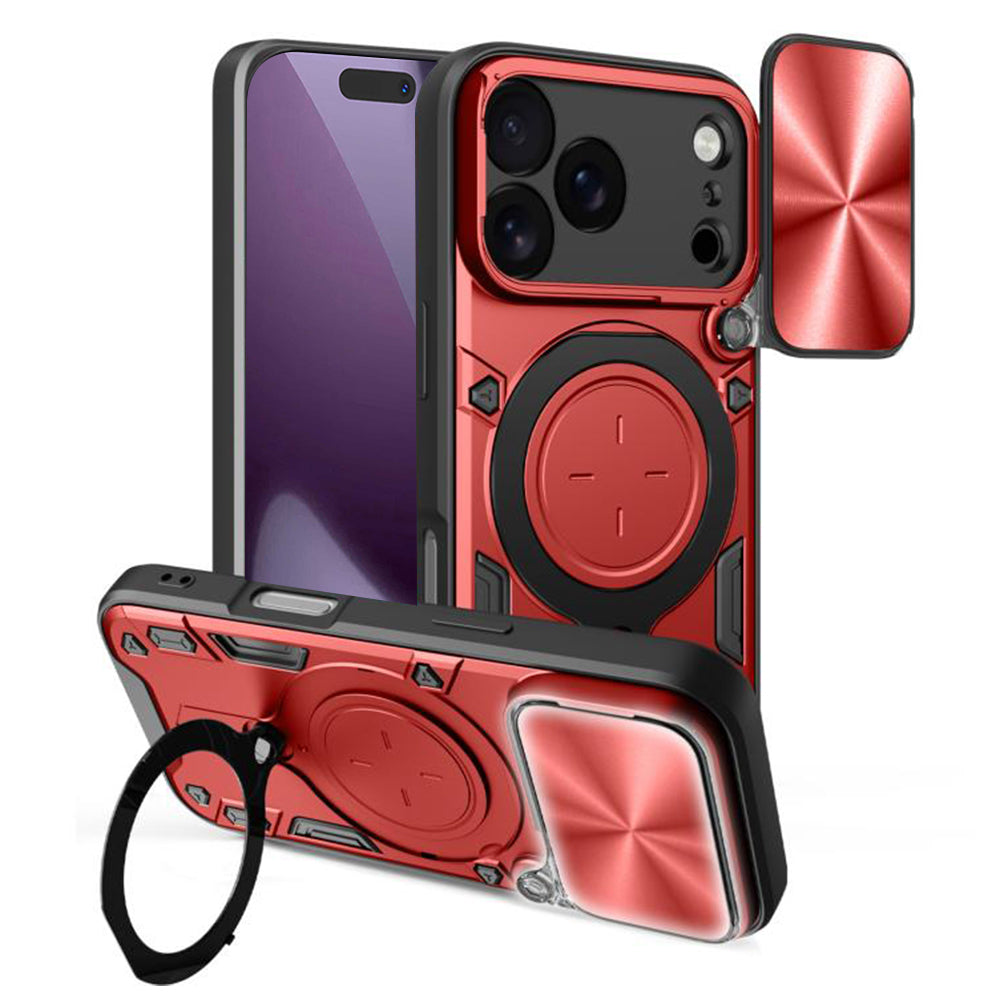 Techsuit - CamGuard Pro - iPhone 17 Pro - Red