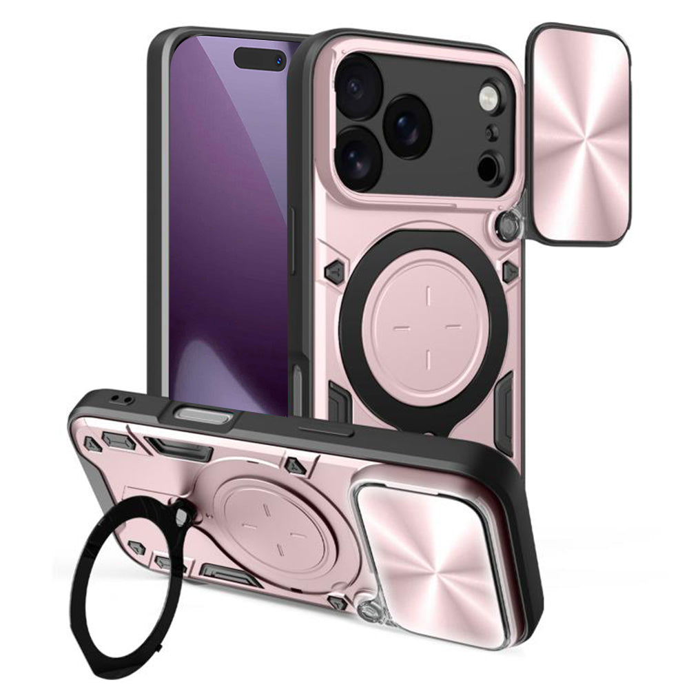Techsuit - CamGuard Pro - iPhone 17 Pro - Rose Gold
