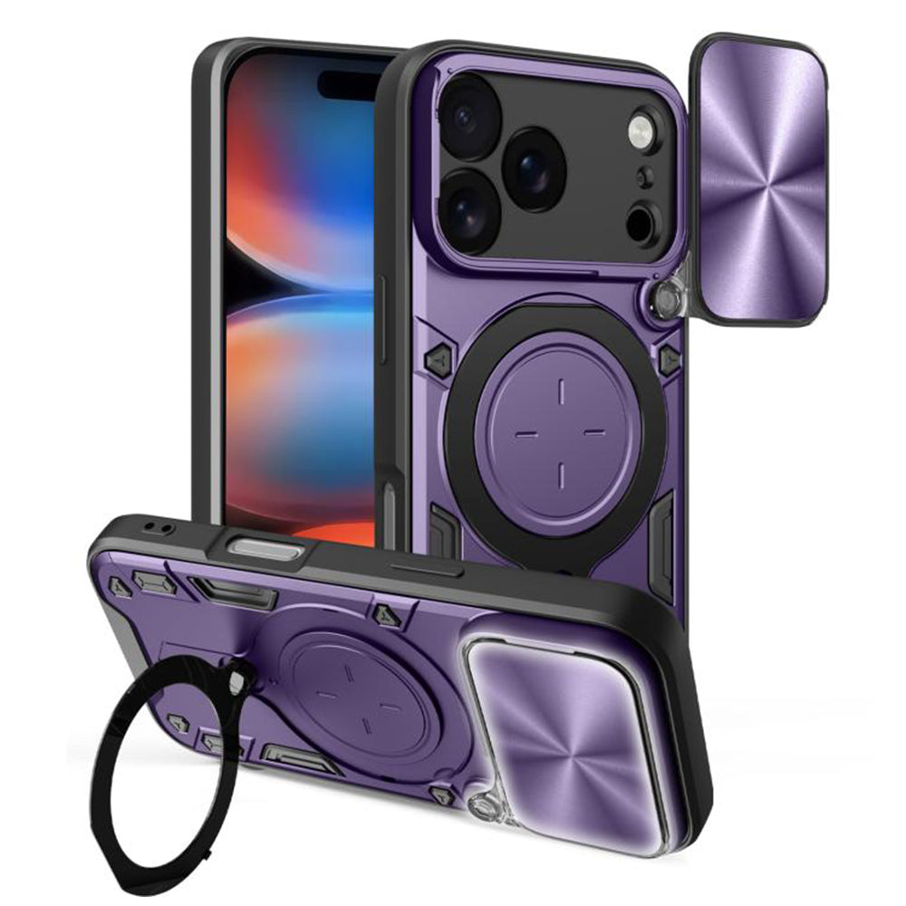 Techsuit - CamGuard Pro - iPhone 17 Pro Max - Purple