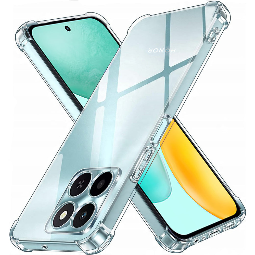 Techsuit - Shockproof Clear Silicone - Honor X6c - Clear