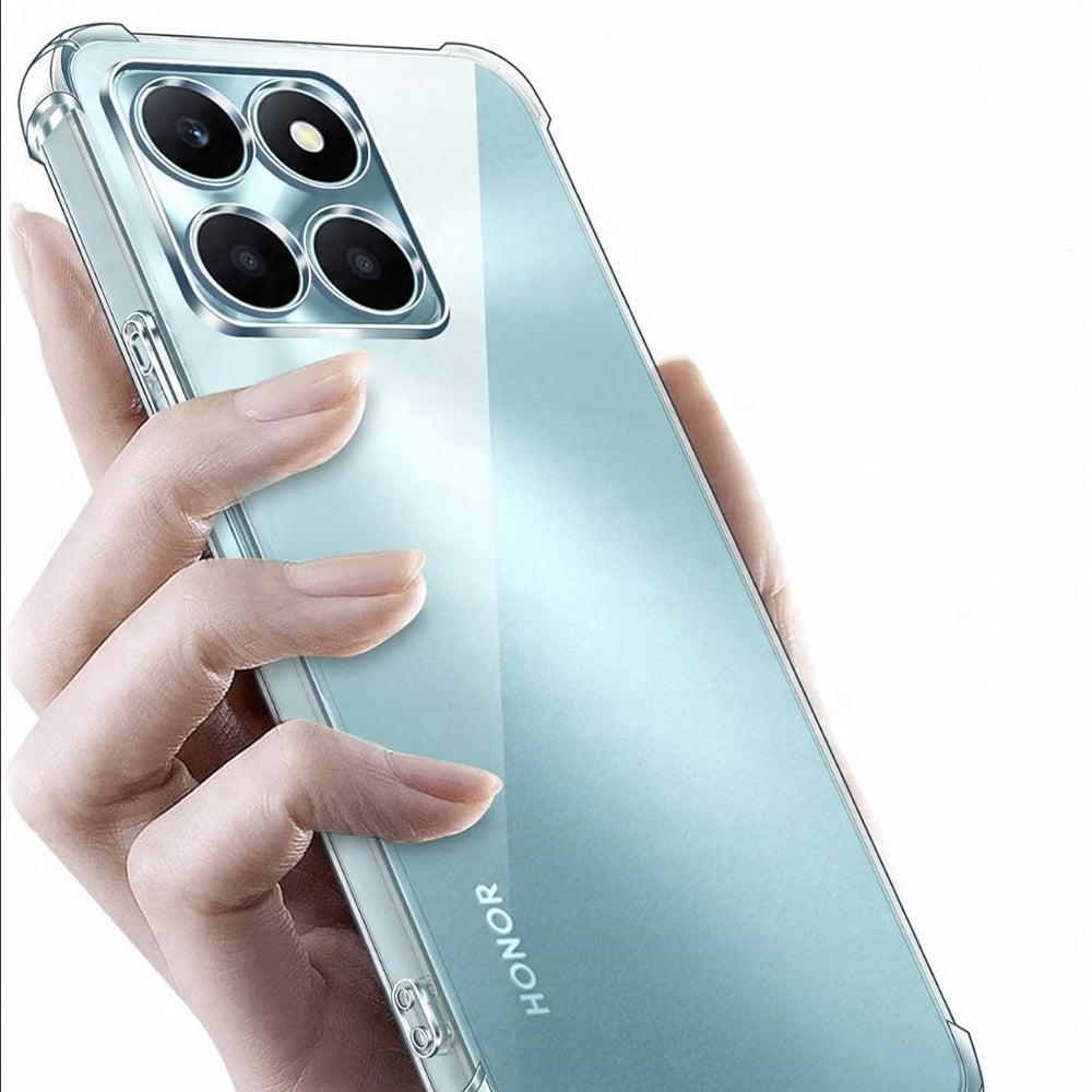 Techsuit - Shockproof Clear Silicone - Honor X6c - Clear