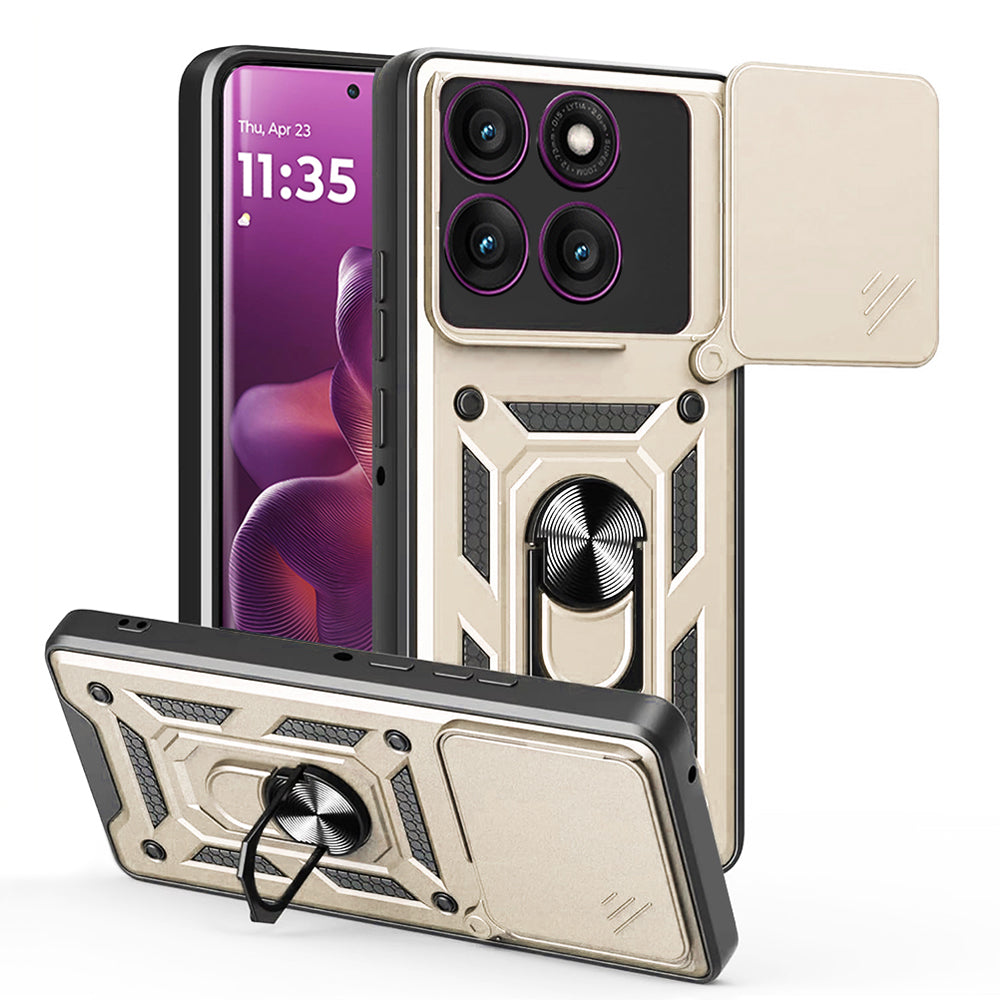 Techsuit - CamShield Series - Motorola Edge 60 Pro - Gold