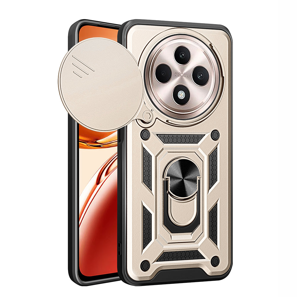 Techsuit - CamShield Series - Oppo Reno12 F 4G / Reno12 F 5G / Reno12 FS 4G / Reno12 FS 5G - Gold