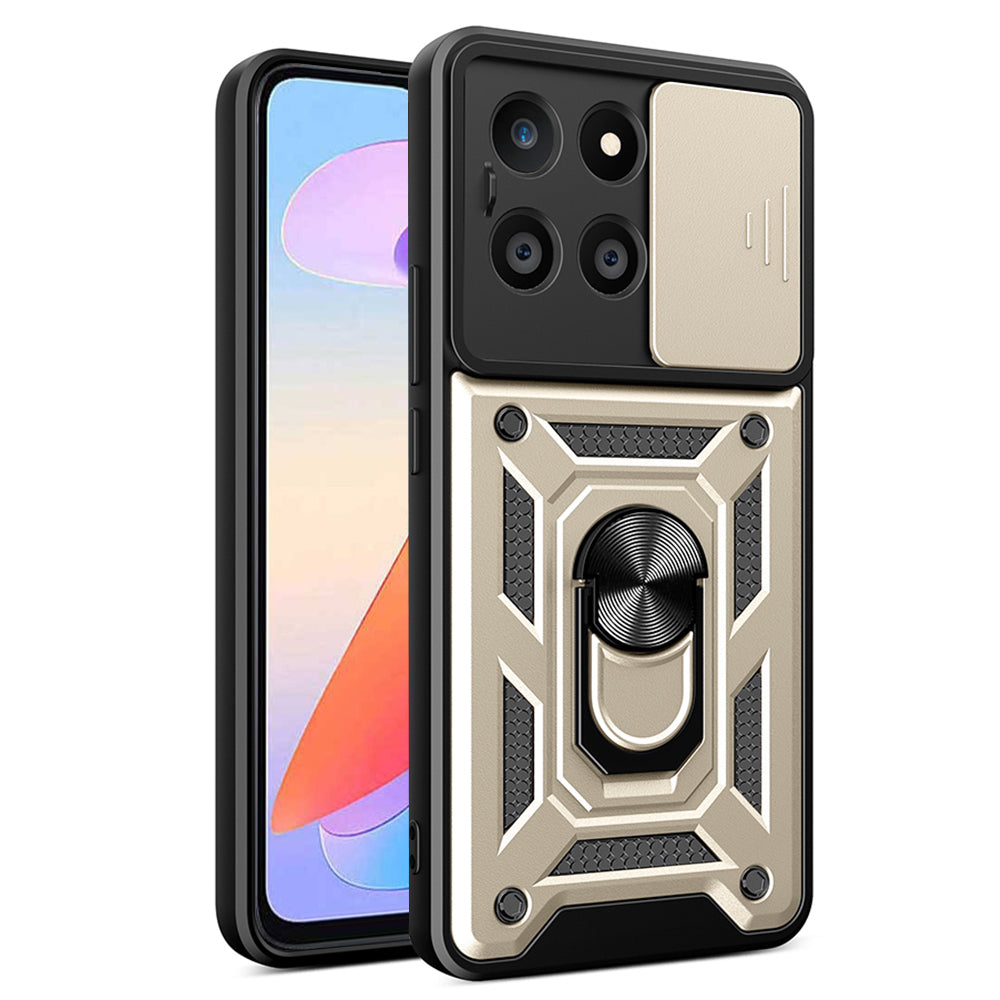 Techsuit - CamShield Series - Honor X6a - Gold