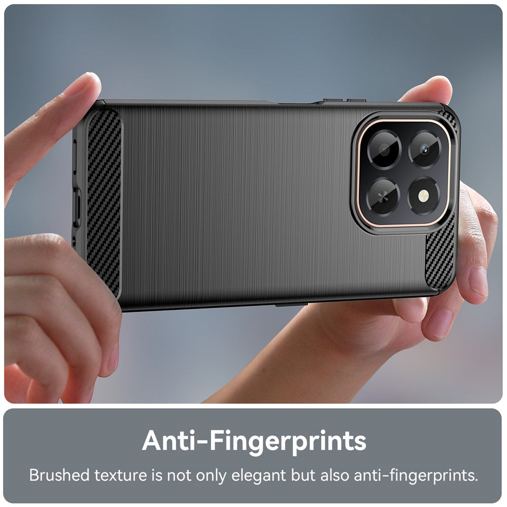 Techsuit - Carbon Silicone - Honor X6c - Black