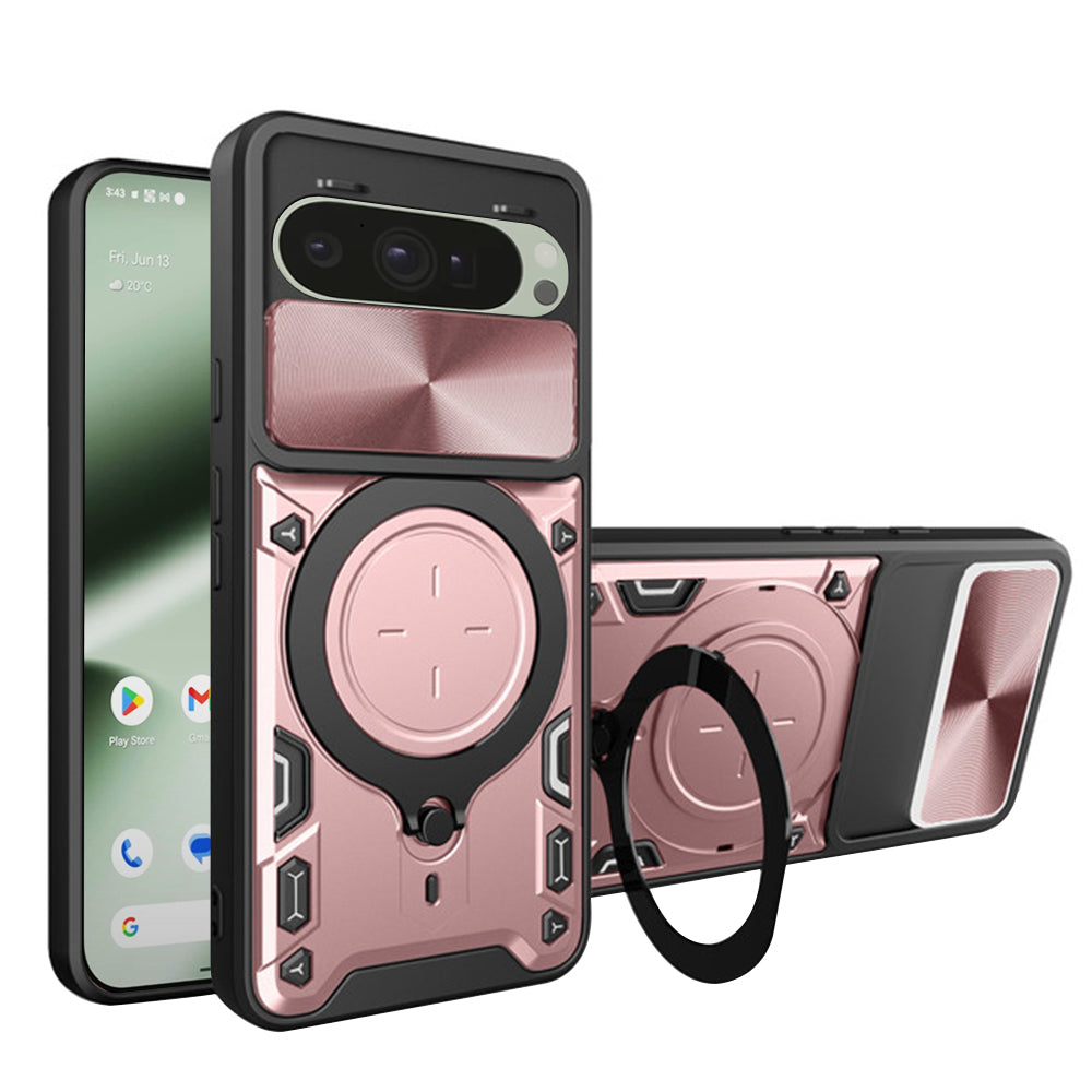 Techsuit - CamGuard Pro - Google Pixel 10 / 10 Pro - Rose Gold