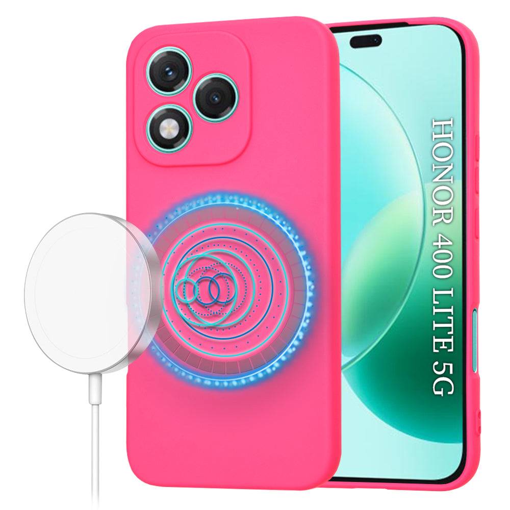 Techsuit - SoftFlex MagSafe - Honor 400 Lite - Hot Pink