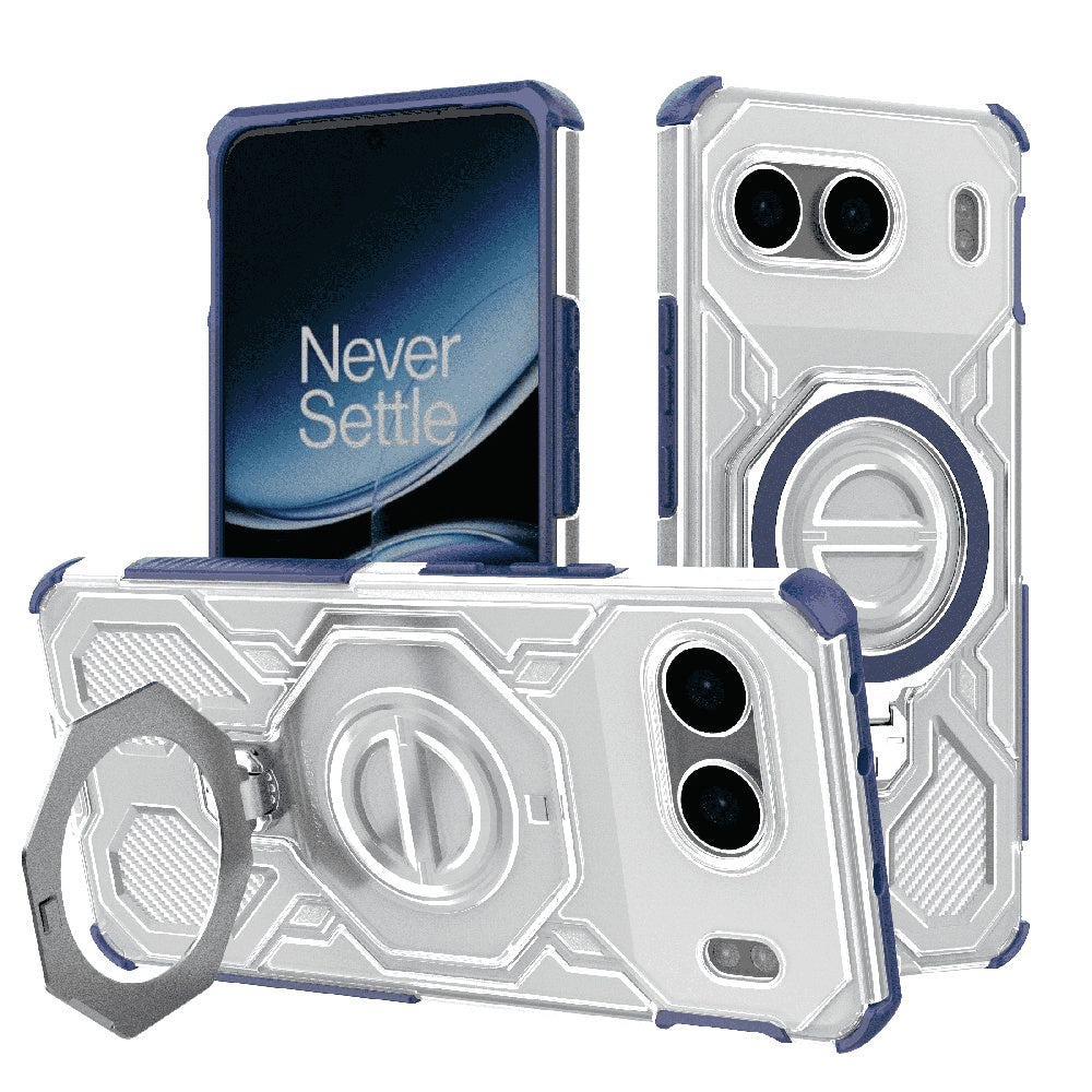 Techsuit - Carbon Shield PRO - OnePlus Nord 4 - Blue Transparent