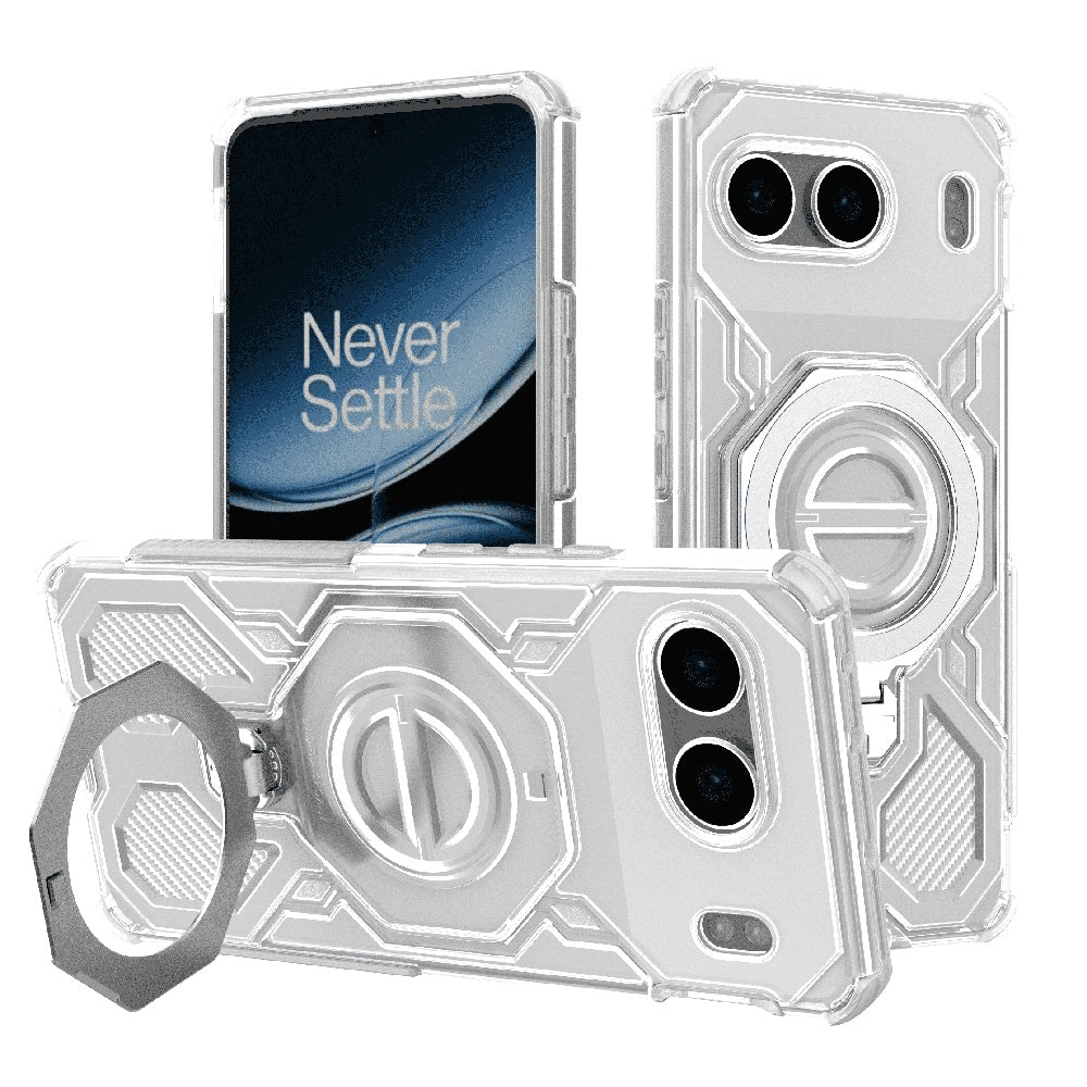 Techsuit - Carbon Shield PRO - OnePlus Nord 4 - White Transparent