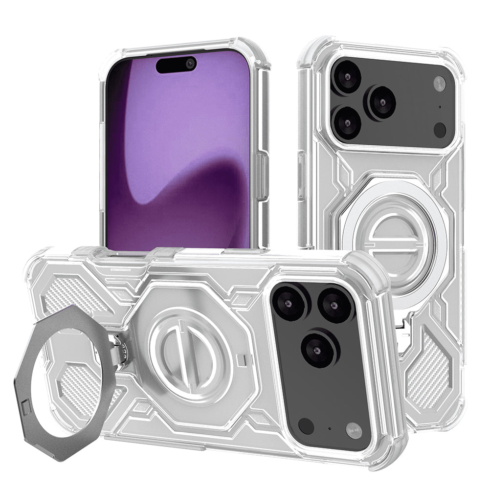 Techsuit - Carbon Shield PRO - iPhone 17 Pro Max - White Transparent