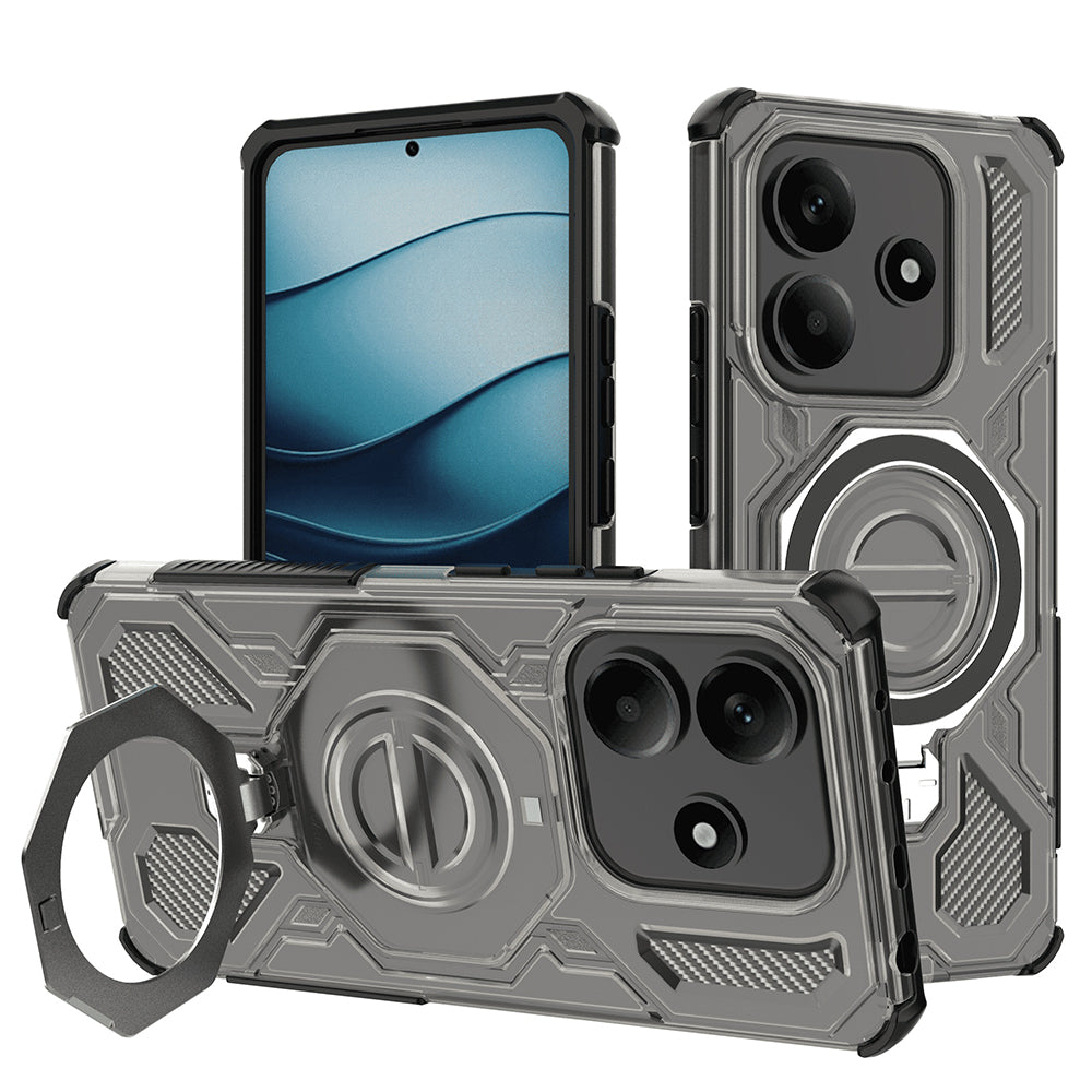 Techsuit - Carbon Shield PRO - Xiaomi Redmi Note 14 5G - Smoke Black