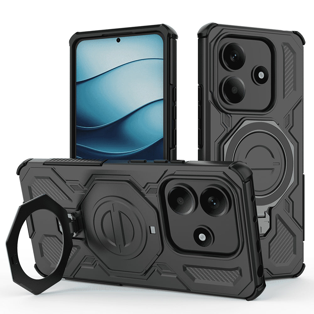 Techsuit - Carbon Shield PRO - Xiaomi Redmi Note 14 5G - Black