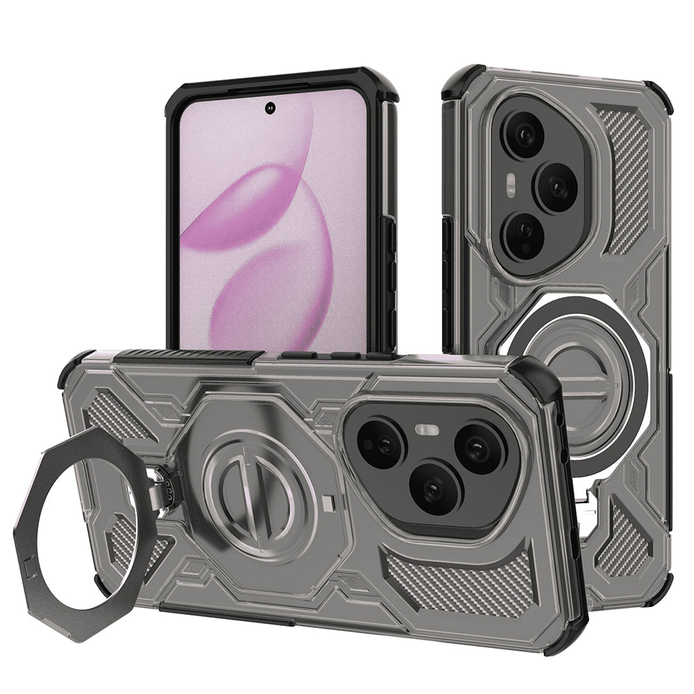 Techsuit - Carbon Shield PRO - Honor 400 Pro - Smoke Black