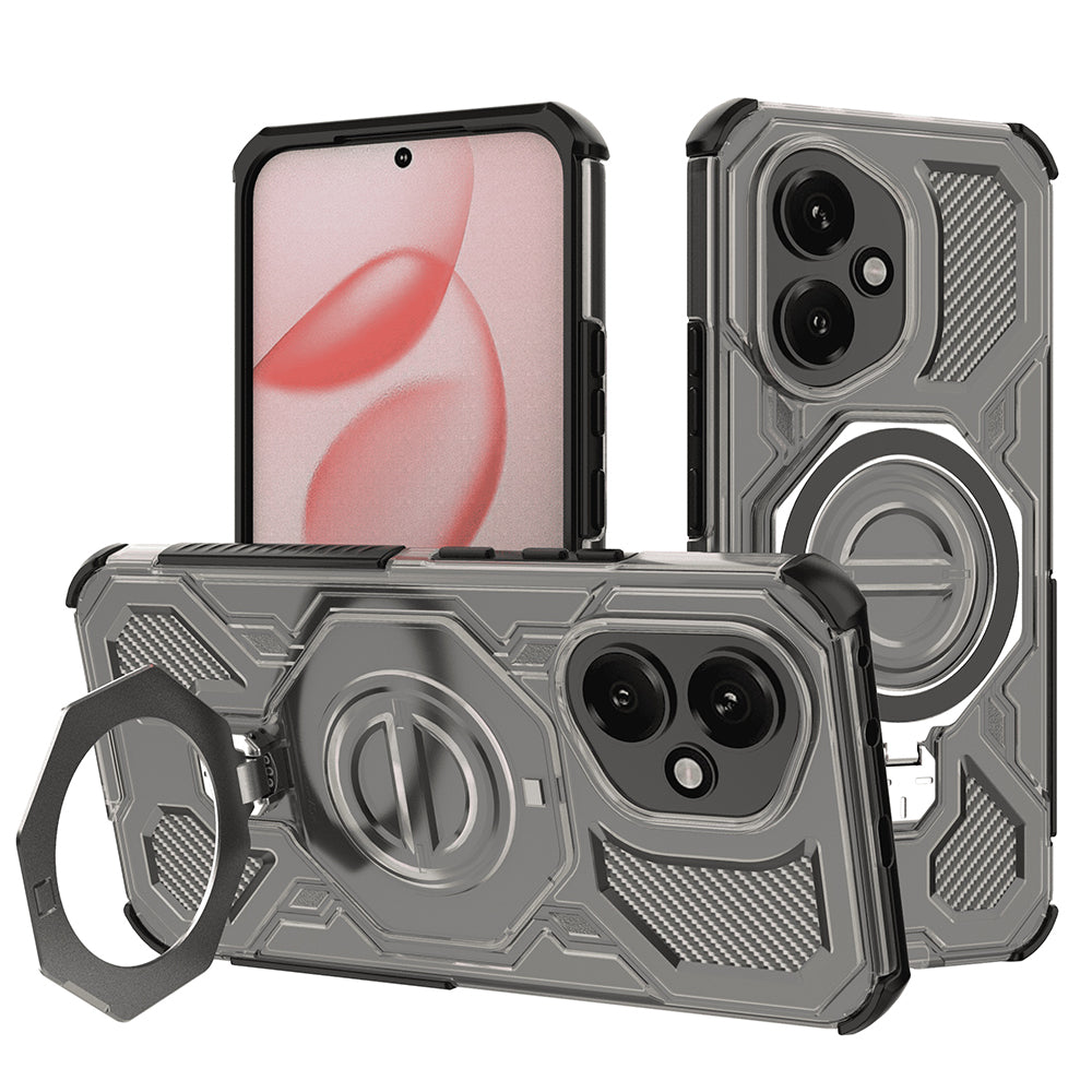 Techsuit - Carbon Shield PRO - Honor 400 - Smoke Black