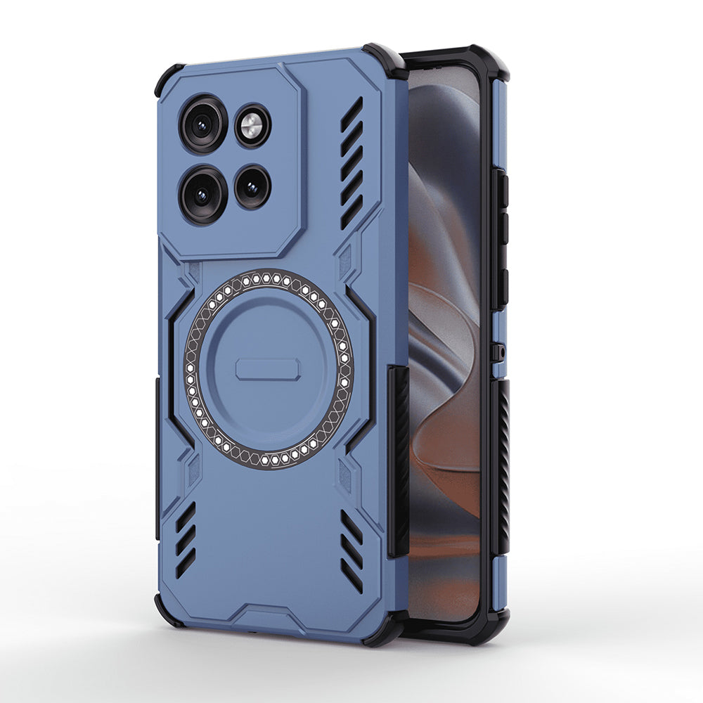 Techsuit - ArmorMag Case - Motorola Edge 50 Neo / Edge 60 Neo / Motorola ThinkPhone 25 - Blue