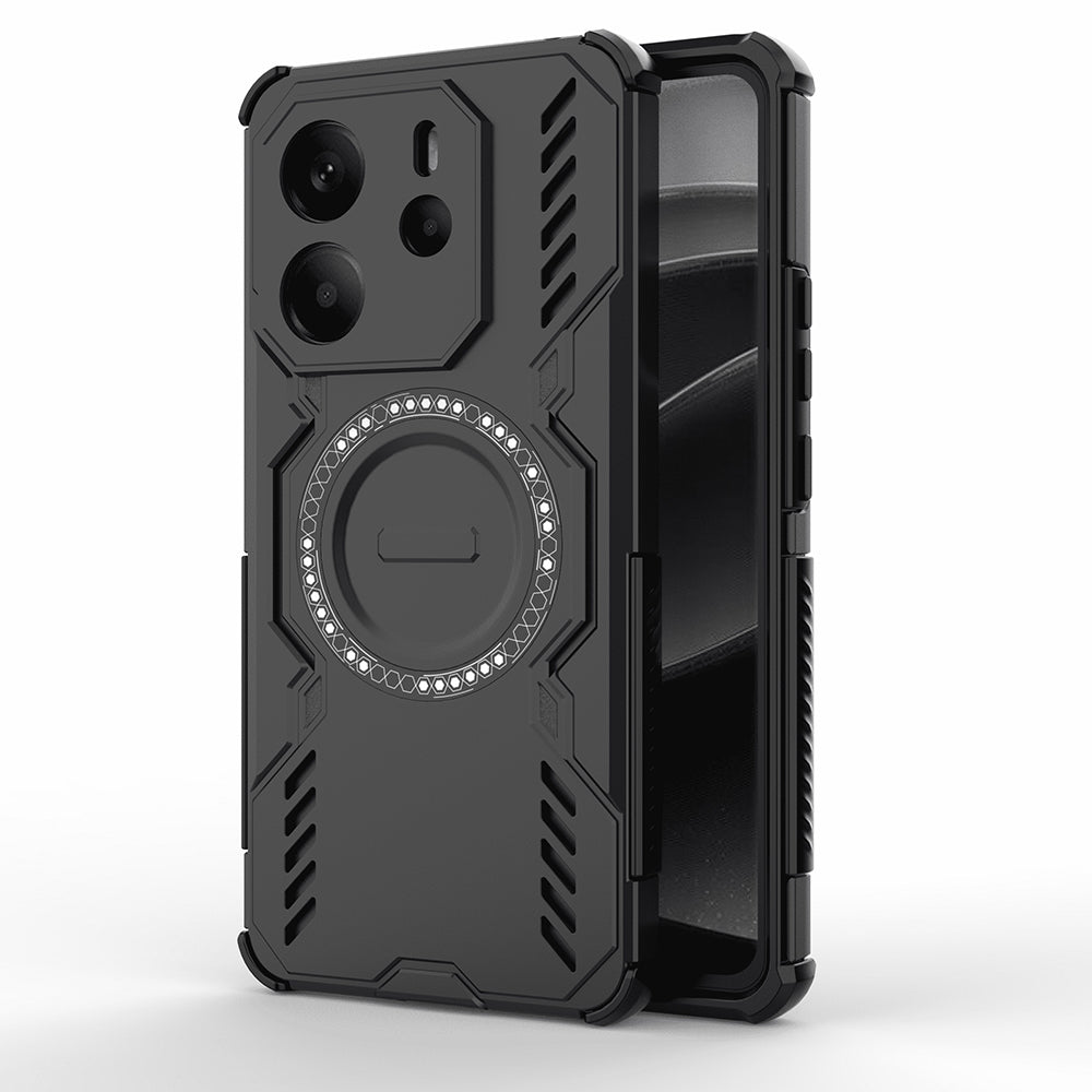 Techsuit - ArmorMag Case - Xiaomi Redmi Note 14 4G (Regional) - Black