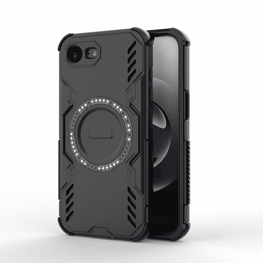 Techsuit - ArmorMag Case - iPhone 16e - Black