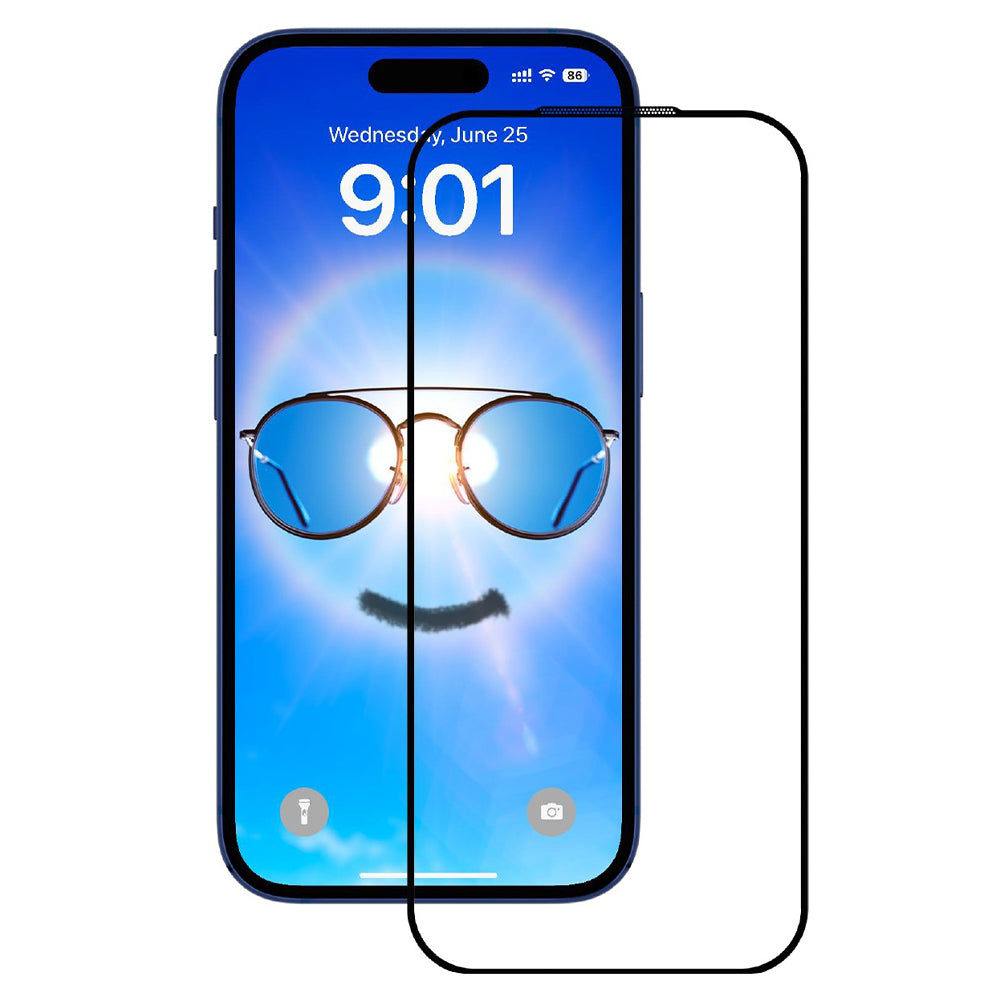 ANANK - 2.5D Anti-reflection Screen Protector - iPhone 17 - Black