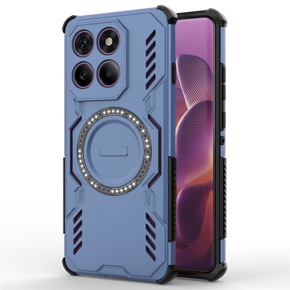 Techsuit - ArmorMag Case - Motorola Edge 60 Pro - Blue