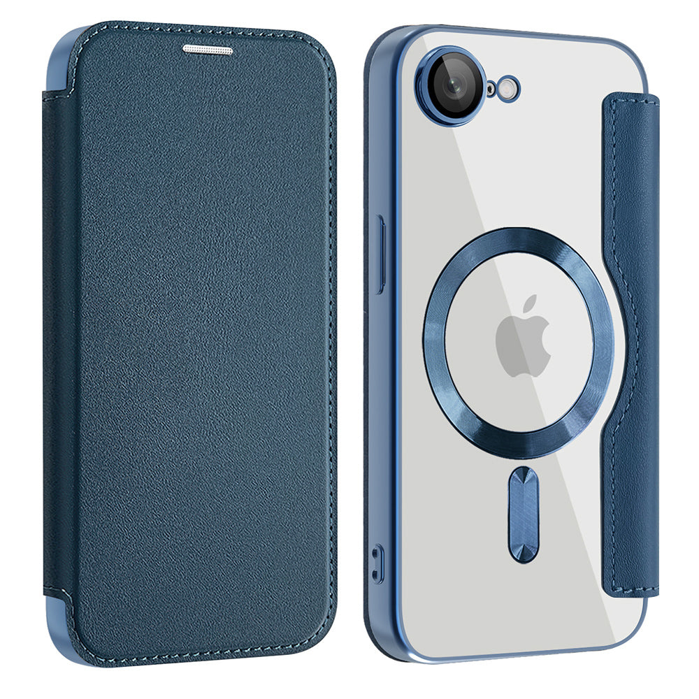 Techsuit - SmartMag Book Case - iPhone 16e - Blue
