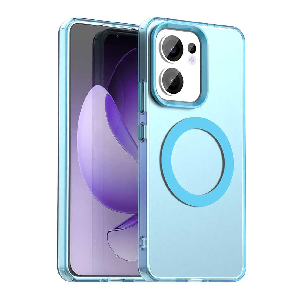 Techsuit - CandyCase MagSafe - Oppo Reno13 F 4G / Reno13 F 5G / Reno13 FS 5G - Blue